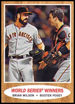 423 Brian Wilson Buster Posey